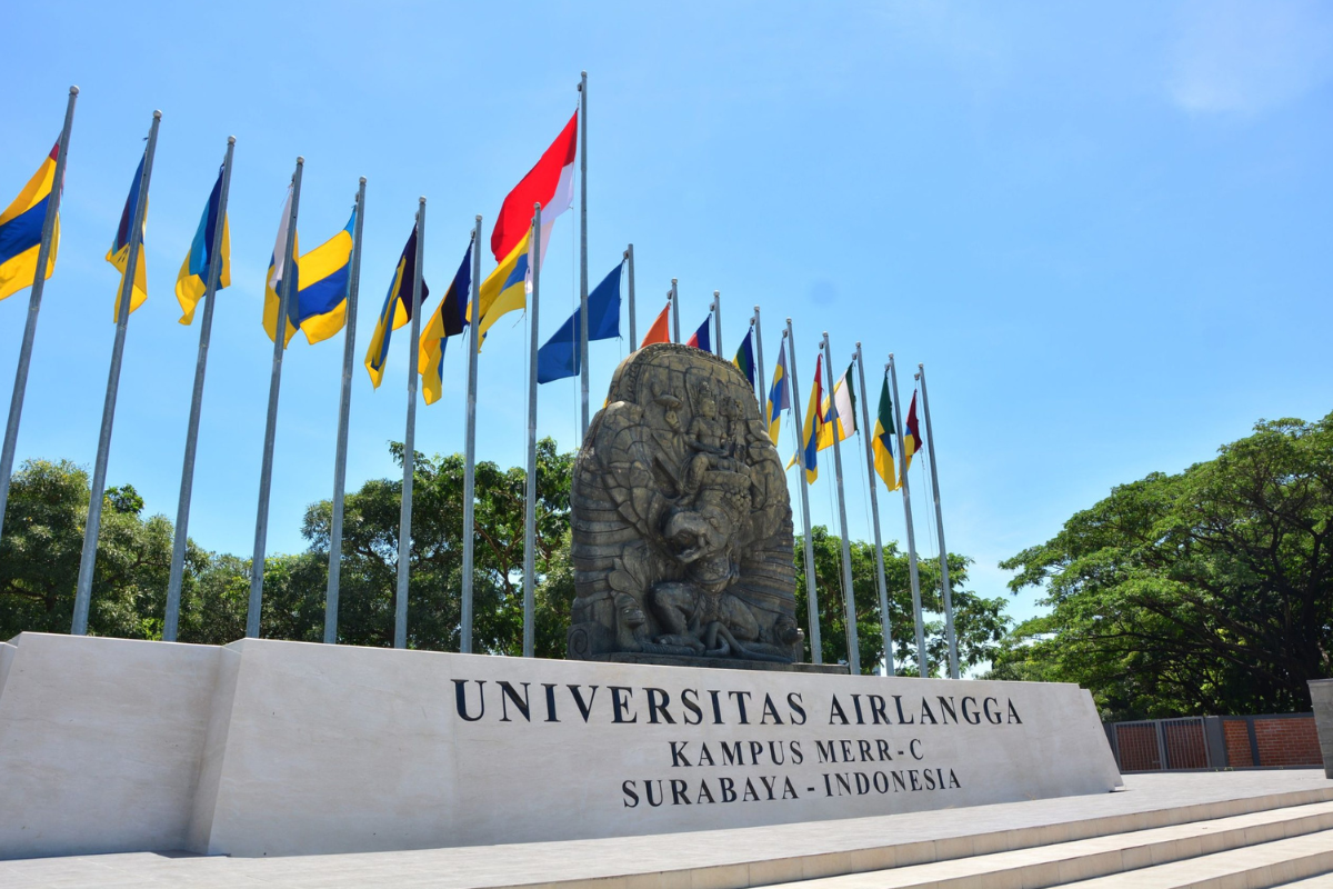 Kampus Universitas Airlangga di Surabaya